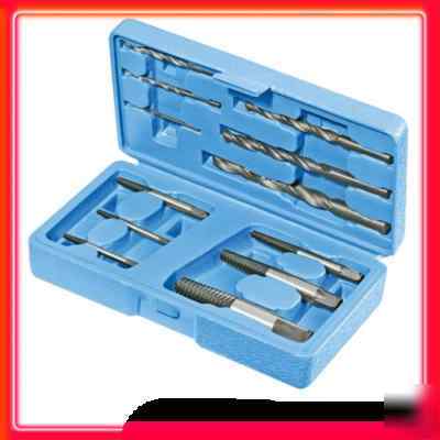 12PC broken screw & stud extractor set ( garage tools 
