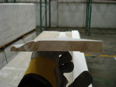 5 1/4 primed poplar arch base molding wood moulding