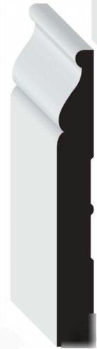 5 1/4 primed poplar arch base molding wood moulding