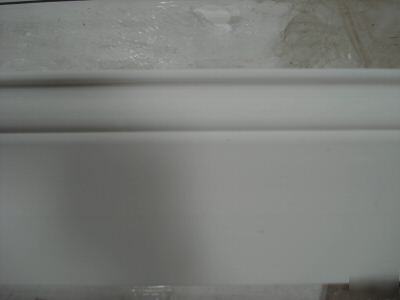 5 1/4 primed poplar arch base molding wood moulding