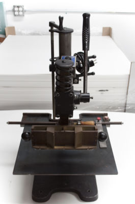 Kwikprint model 86 hot / foil / emboss stamping machine