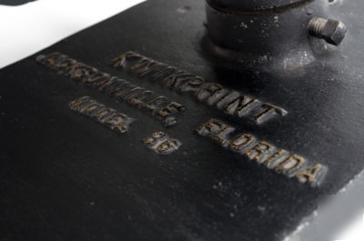 Kwikprint model 86 hot / foil / emboss stamping machine