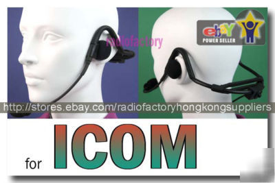 Pro- headset for icom F3 F4 M5 T2A T7 T22A T90 E68S