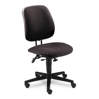 Swivel/tilt task chair asynchronous control gray olefin