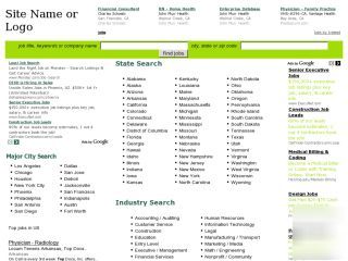 Usa job search engine + adsense