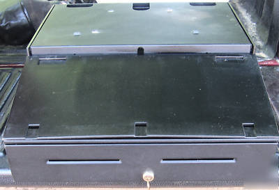 Apg electric cash drawer jb-371 w perripheral organizer