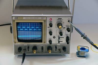 B&k model 1477 15 mhz dual channel oscilloscope 