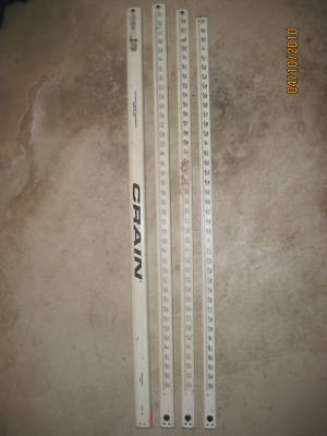 Crain 16 ft. cr series leveling rod â€“ tenths