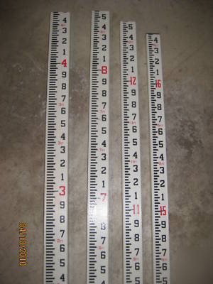 Crain 16 ft. cr series leveling rod â€“ tenths