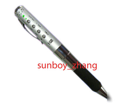 Digital usb 2GB flash pen voice recorder MP3 player si