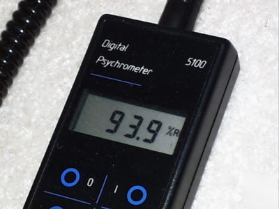 Omega model 5100 industrial digital psychrometer
