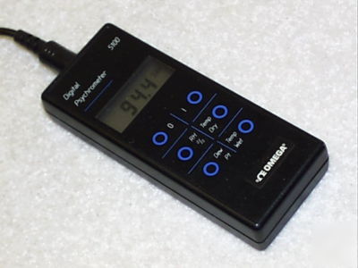 Omega model 5100 industrial digital psychrometer