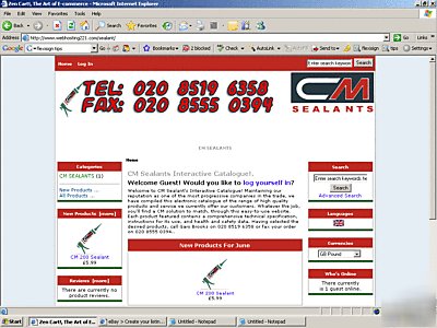 Website for sale - online shop for your business