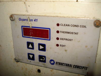 Structural concepts bakery, deli cold open display case