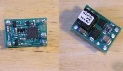 Tiny step-up pwm converter 2.9-5V in / 5-15V out, 12W