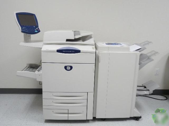 Xerox docucolor 240 color copier w/ pro finisher