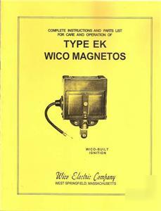 Wico magneto type 