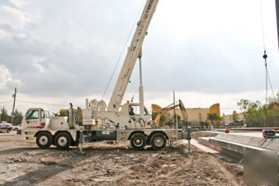 2007 terex t-560-1 crane - short sale - low hrs/miles