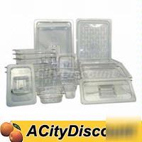 20EA update 1/3 size polycarbonate drain shelves