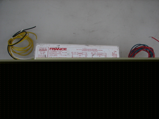 France 269KR 277V 1-2 lamp T12 ho rapid start ballast