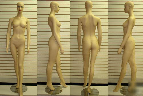 New brand flesh tone full-size female mannequin au-1