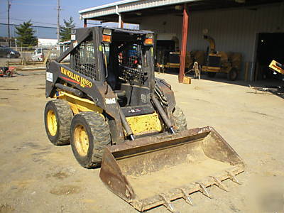 New holland ls 160 skid loader