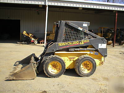 New holland ls 160 skid loader