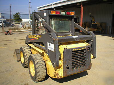 New holland ls 160 skid loader