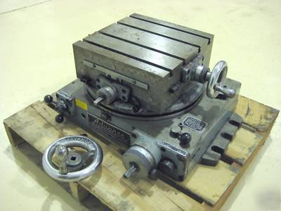 Advance cross slide rotary table 11