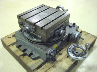 Advance cross slide rotary table 11