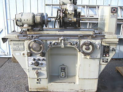 Brown & sharpe #1 universal cylindrical grinder 10 x 20