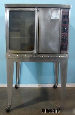 Dcs convection oven on stand, natural gas