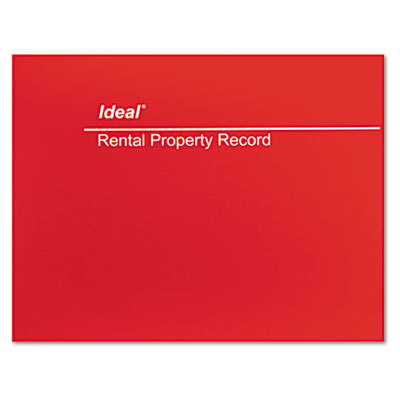 Rental property record 60-page wirebound book