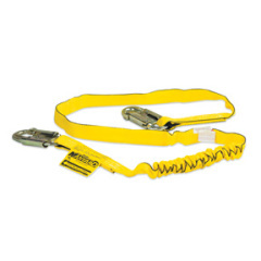 Shoplet select fall protection shock absorbing lanyar