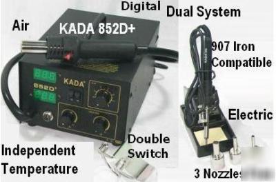 Smd rework soldering station hot air & iron 2IN1 welder