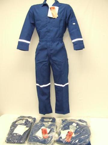 8 qty nwt topps fr nomex iiia blue coveralls CO07 5515