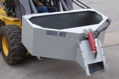 Concrete bucket / hopper / skid steer / bobcat etc