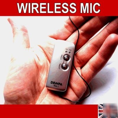 Denpa wireless microphone 20-30 meter range