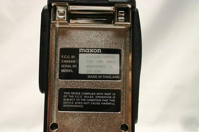 Maxon sp-330 battery, charger, antenna, extras