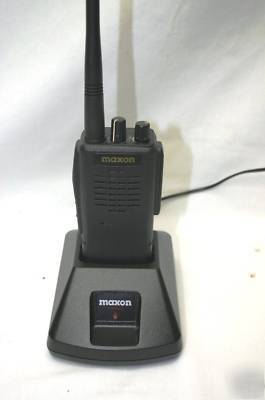 Maxon sp-330 battery, charger, antenna, extras