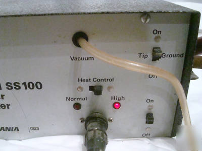 Sylvania desoldering station model SS100 solder sucker 