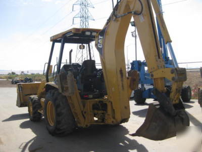 2003 cat 430D backhoe loader 4X4 4N1 ext hoe no 