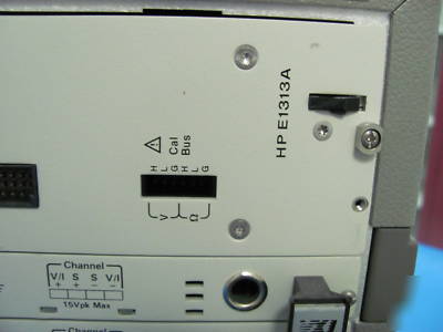 Hp 75000 series b E1301A with modules