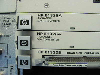 Hp 75000 series b E1301A with modules