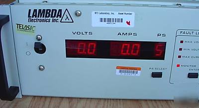 Lambda electronics inc. power supply(volt adj to 5 p/s)