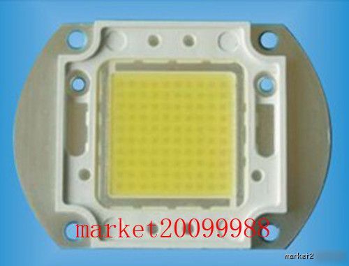 1 pcs high-power 100W warm white led brightness 6500LM