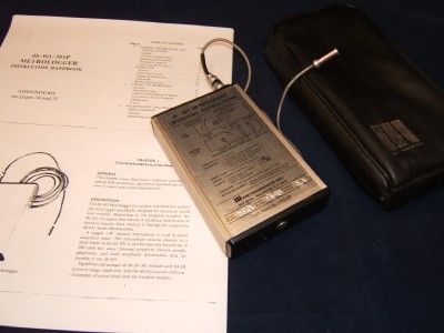 4 metrosonics db-301 loggers& metrosonics db-652 reader