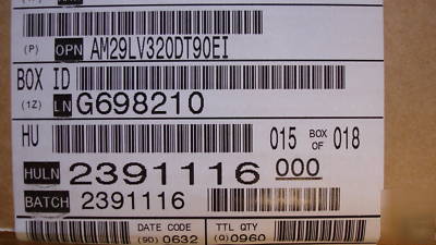 Amd flash AM29LV320DT90EI AM29LV320DT-90EI 32 meg flash