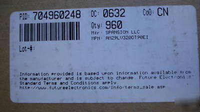 Amd flash AM29LV320DT90EI AM29LV320DT-90EI 32 meg flash
