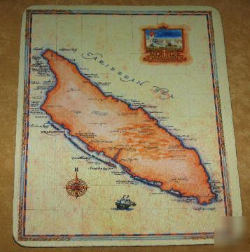 Antique style aruba mousepad